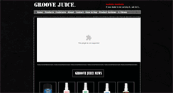 Desktop Screenshot of groovejuiceinc.com